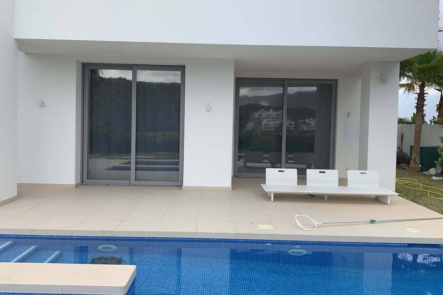 Benahavis, Malaga titanium window film installation