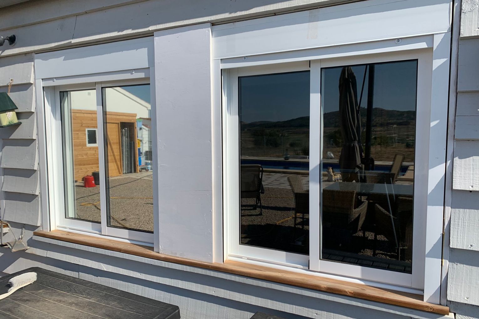 Silver 20 window film installation in Caudete, Alicante