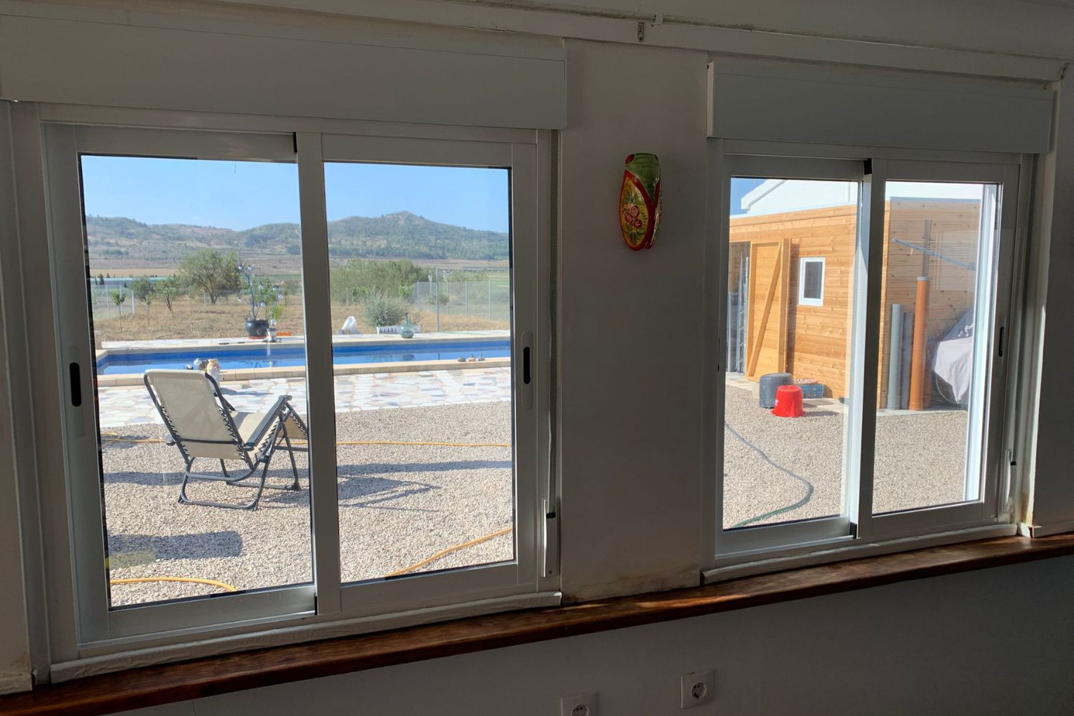 Silver 20 window film installation in Caudete, Alicante