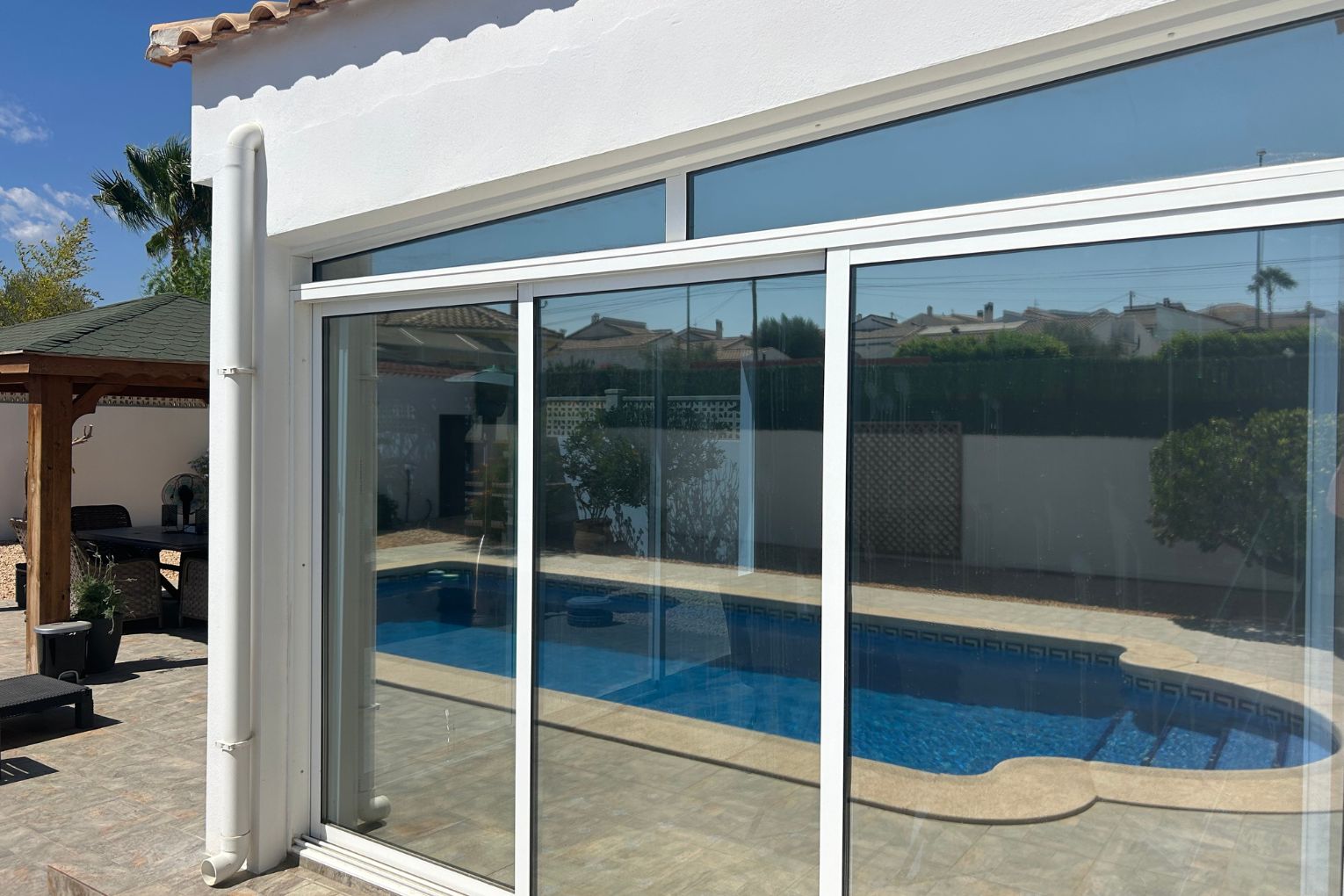 Silver 20 solar window film in Arboleas, Murcia