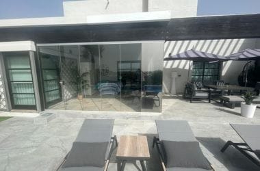 Titanium non reflective solar window film, exterior installed in Alicante province and the Costa Blanca