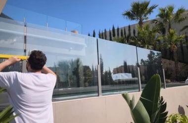 Privacy window film in Alicante province and the Costa Blanca, keep your terrace and balcony private