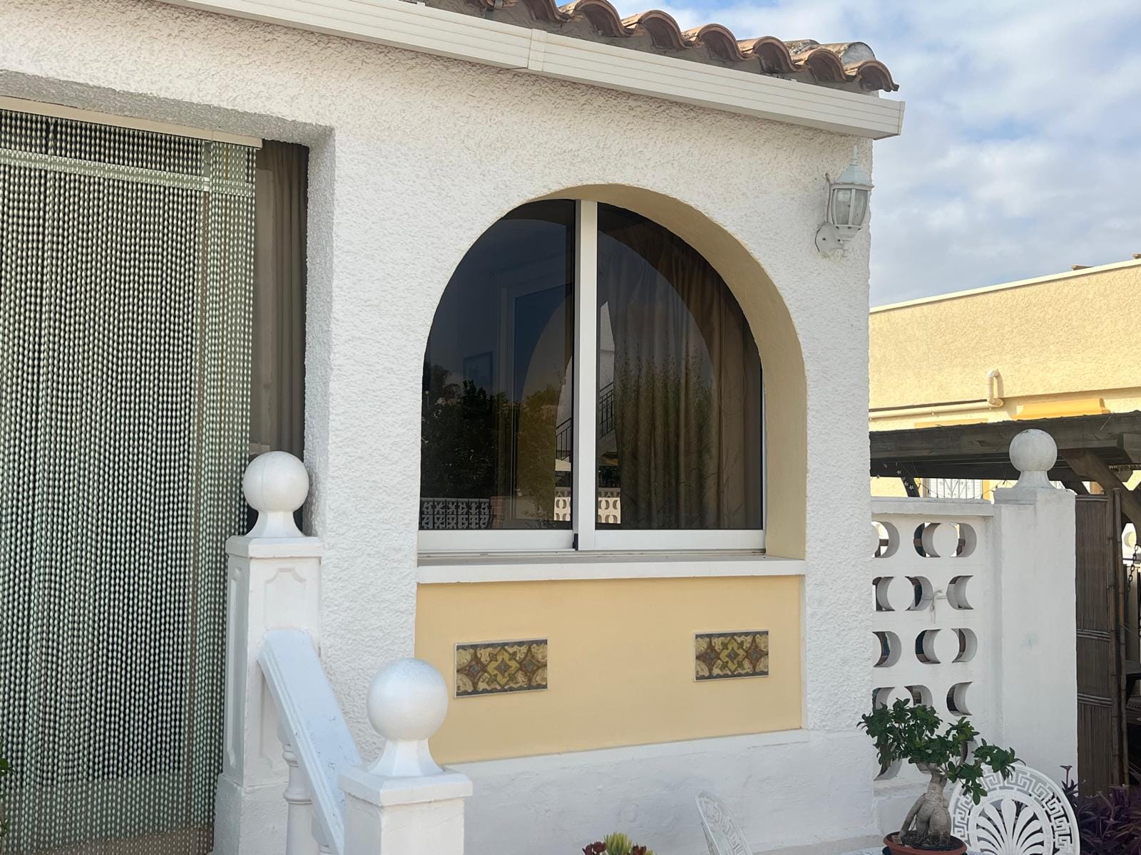 TITAN 35 Interior installed solar window film in Alicante province